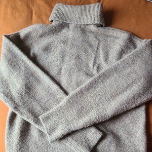 Soft beige turtleneck sweater